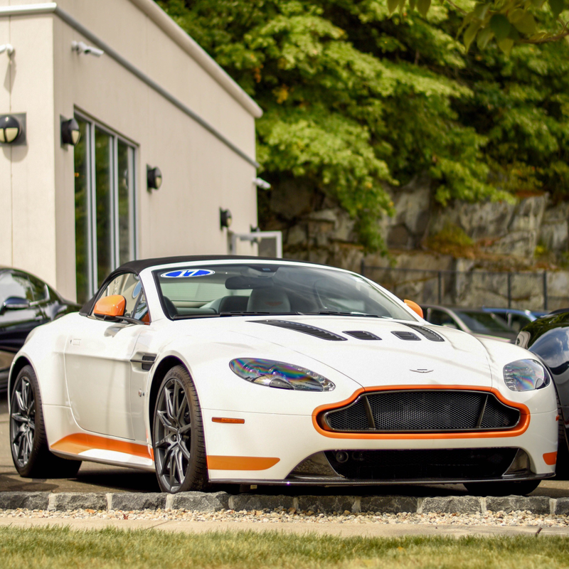 The third manual Vantage of this weekend, and the 2nd of two 7-speed manuals